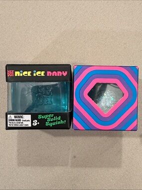 2 - Teenie NeeDoh Bundle Nice Ice Baby Cube, Groovy Jewel - NWT